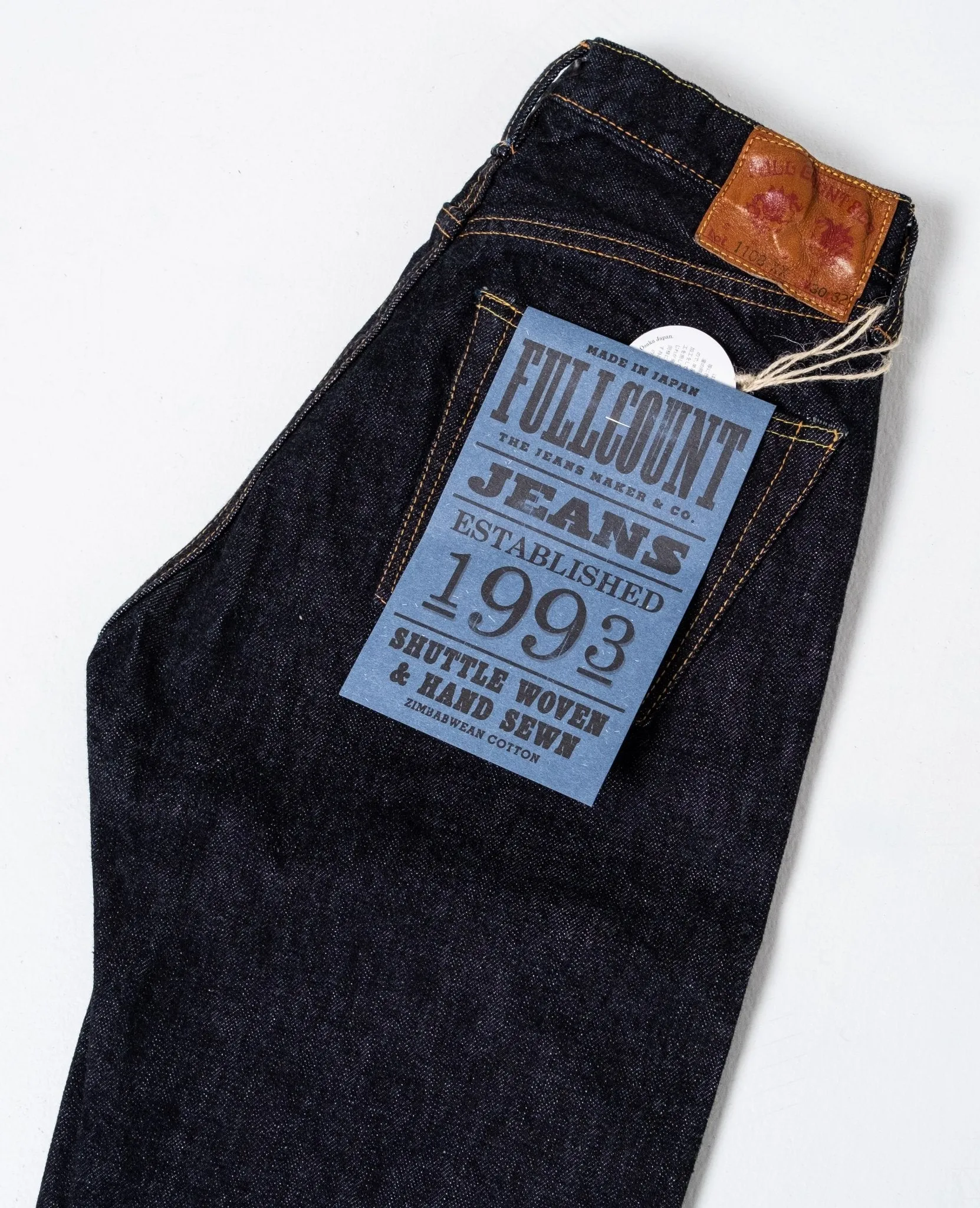 1108XXW Slim Straight Denim Washed 15.5 Oz