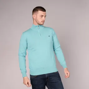 Altis 1/4 Zip Knit - Blue