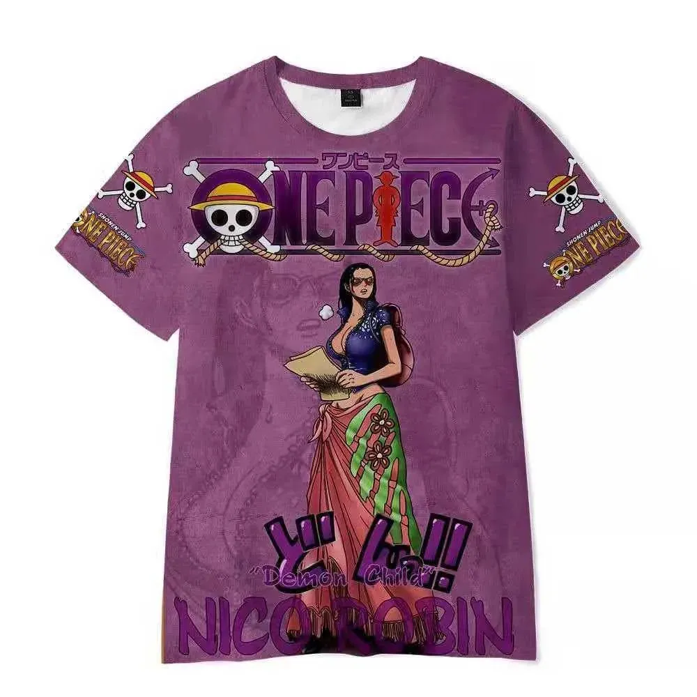 Anime Printed ONE PIECE T-Shirt