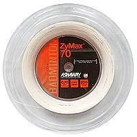 ASHAWAY ZYMAX 70 - WHITE / BLACK / YELLOW (200m Reel)