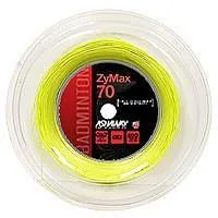 ASHAWAY ZYMAX 70 - WHITE / BLACK / YELLOW (200m Reel)