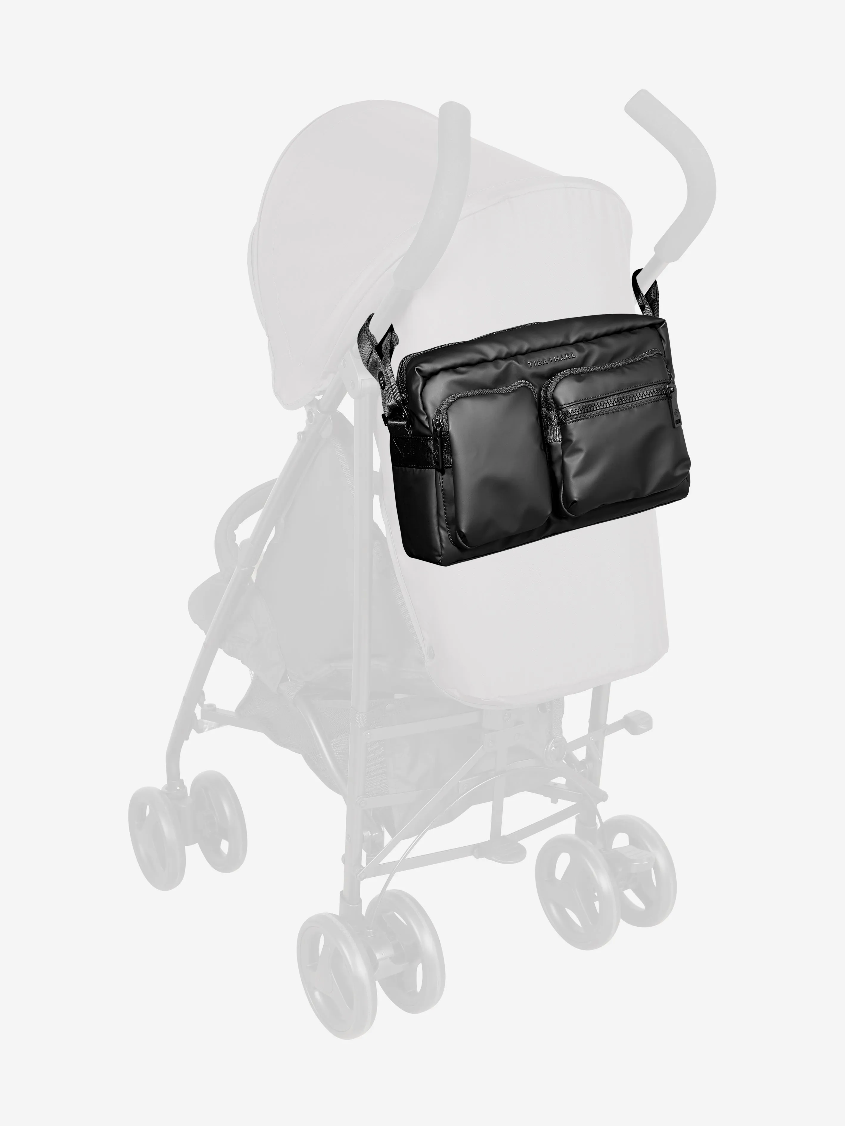 Baby Axel Buggy Organiser / Changing Bag in Black (32cm)