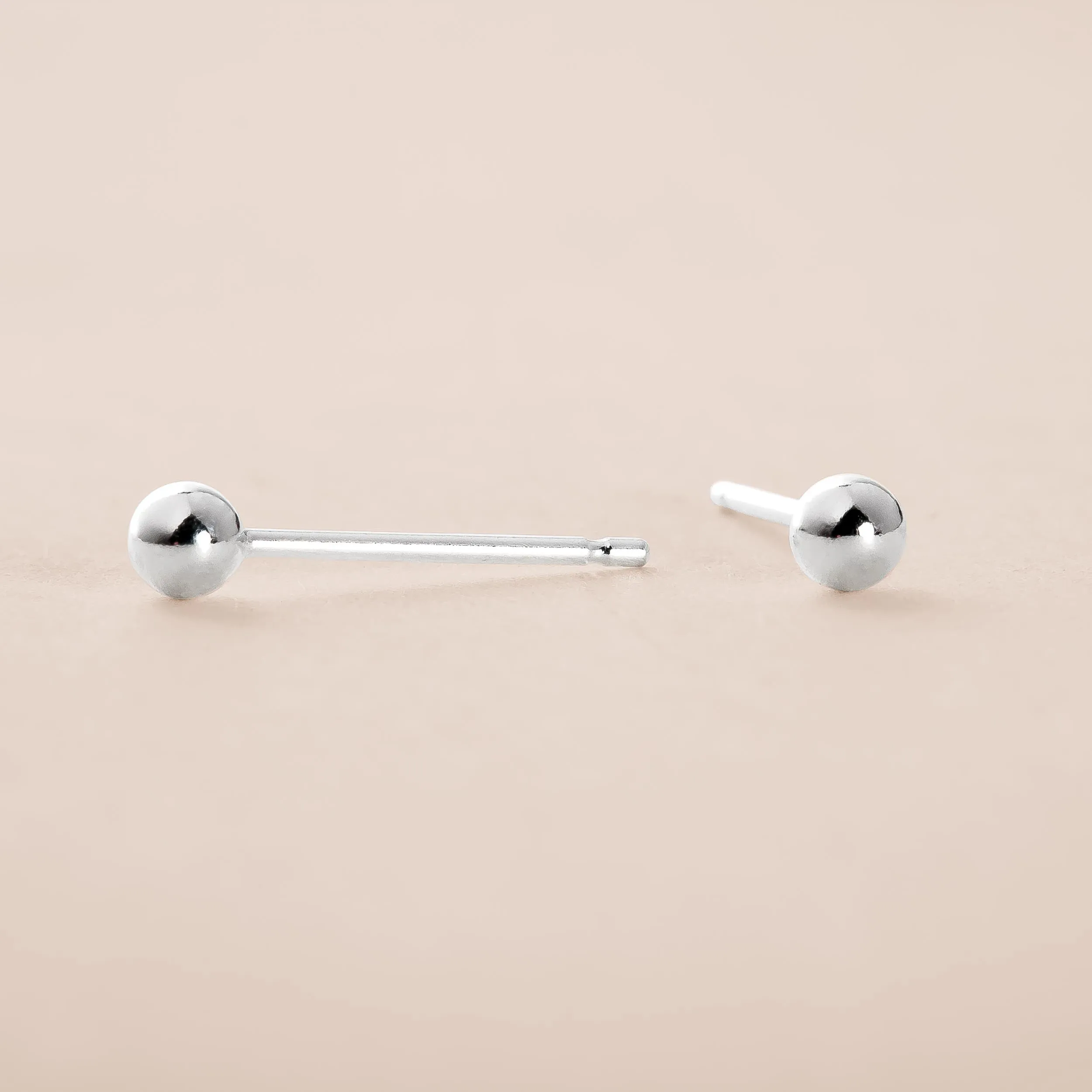 Ball Stud Earrings