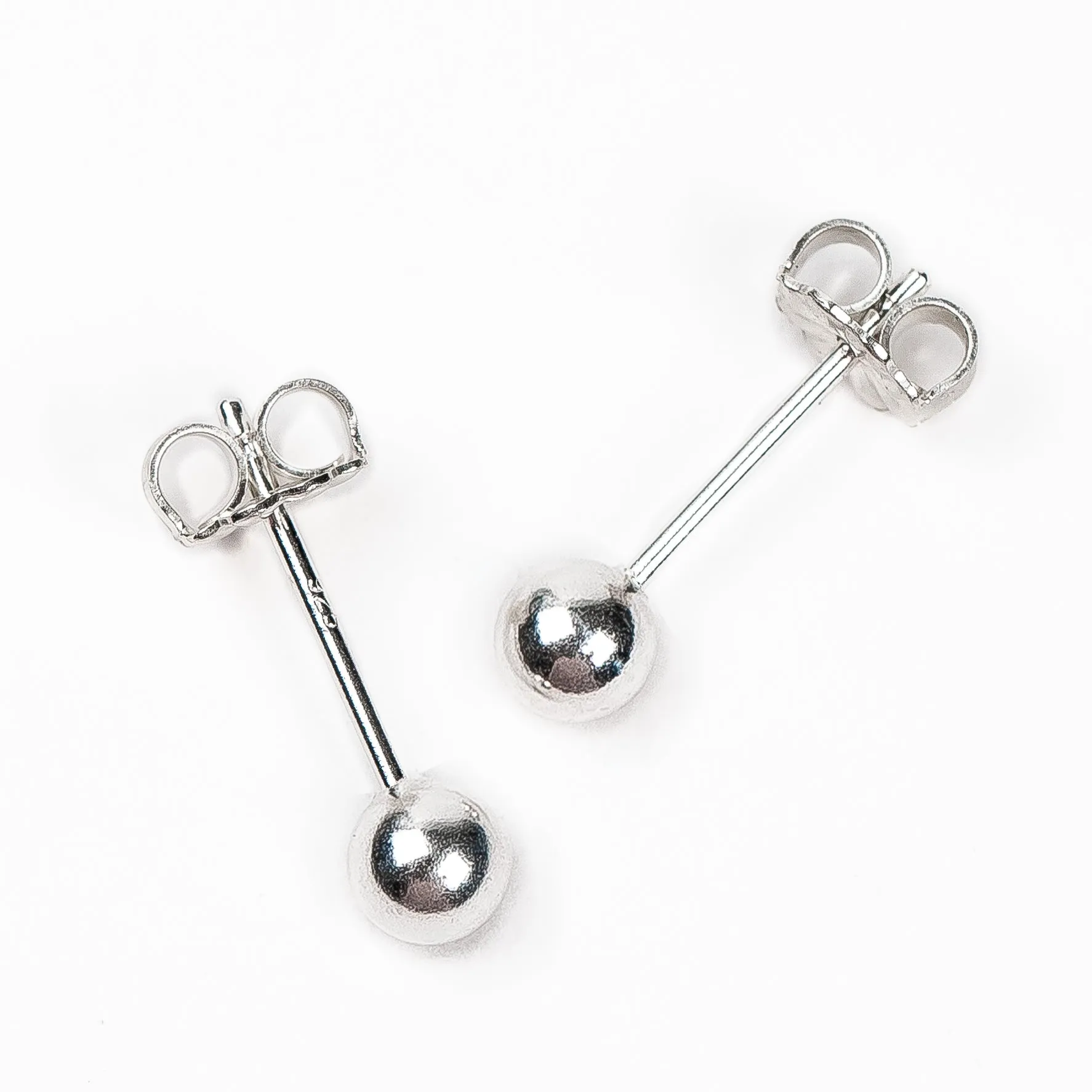 Ball Stud Earrings