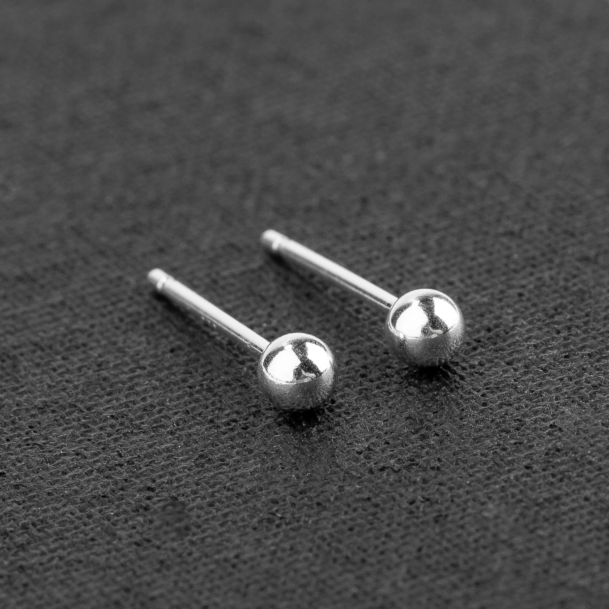 Ball Stud Earrings