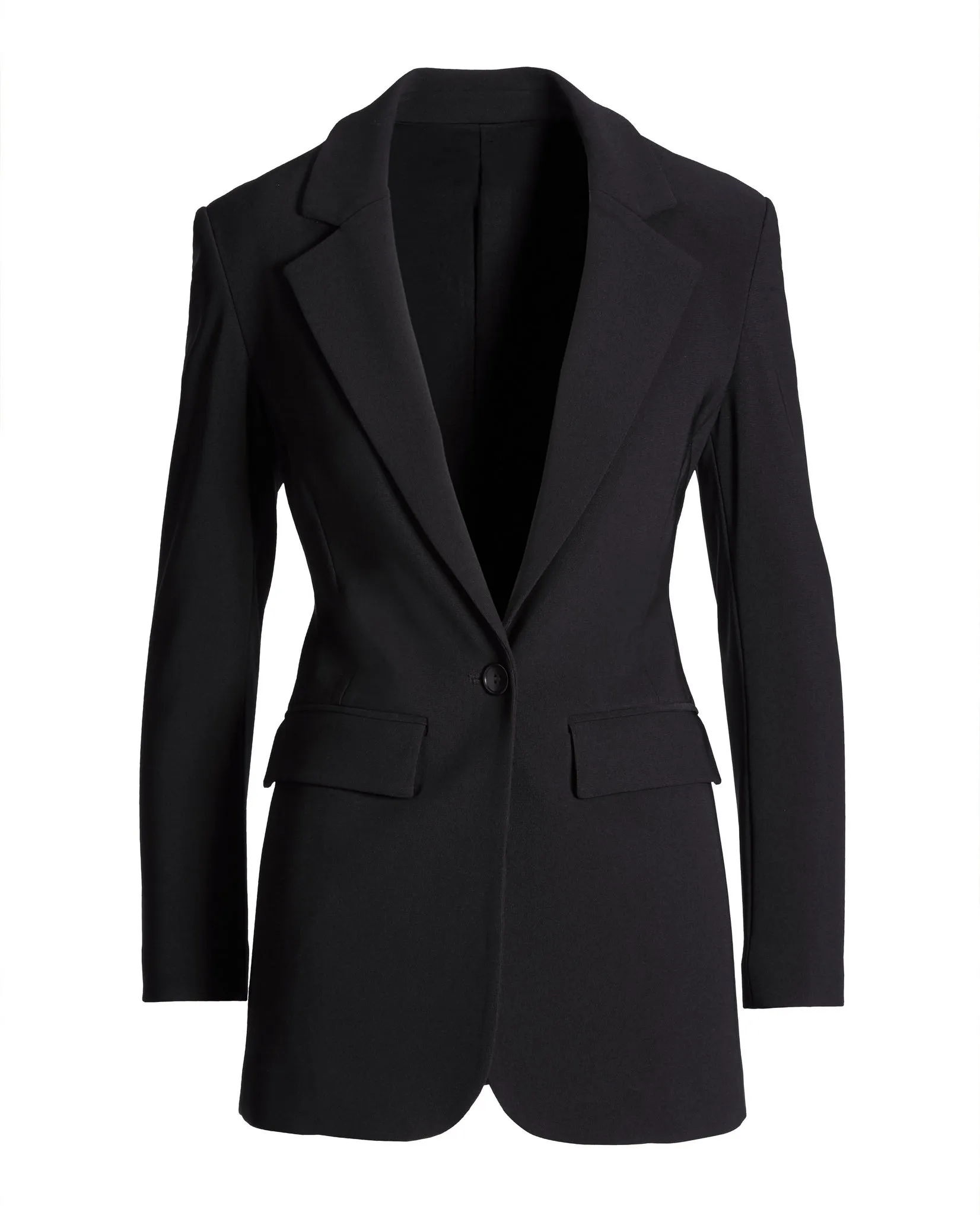 Beyond Travel Classic Boyfriend Blazer Jet Black