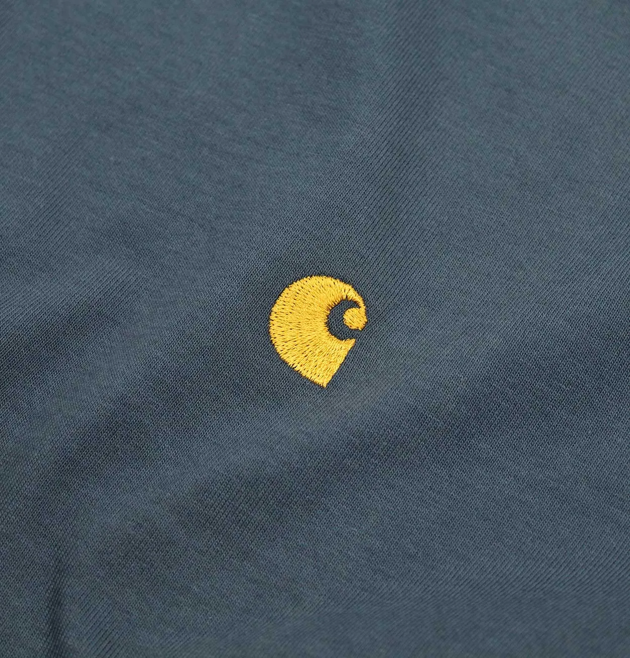 Carhartt WIP Chase T-Shirt in Stone Blue