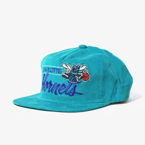 Charlotte Hornets City Bar Deadstock Snapback - Teal