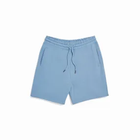 Cloudy Blue Organic Cotton Sweatshorts