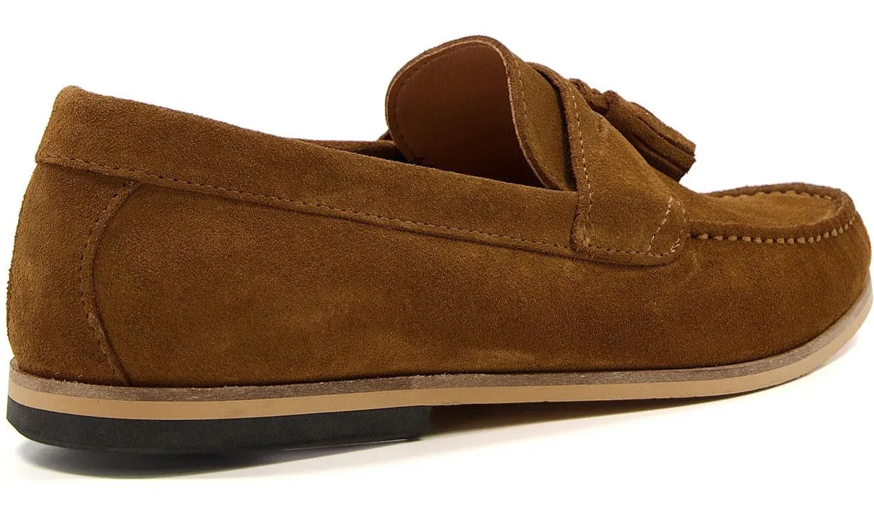 Dune Bart Mens Suede Leather Loafer