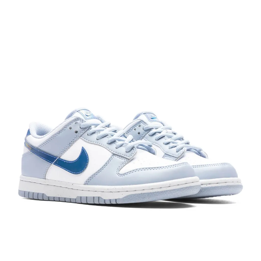 Dunk Low NN (GS) KWE - Blue Whisper/White/Hyper Royal