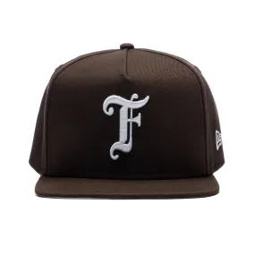 Feature x New Era 9Fifty A-Frame Snapback - Walnut