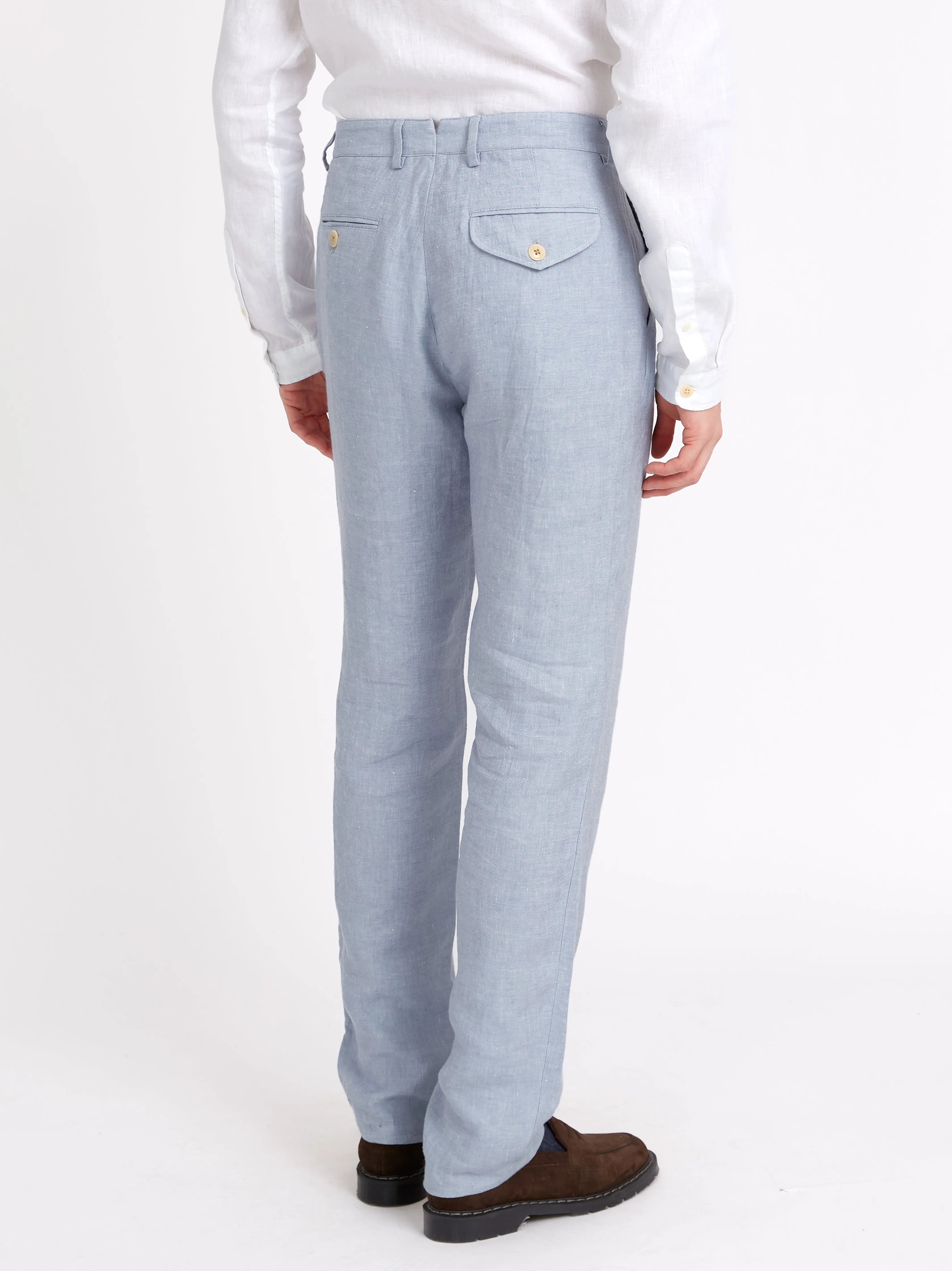 Fishtail Trousers Drescher Blue