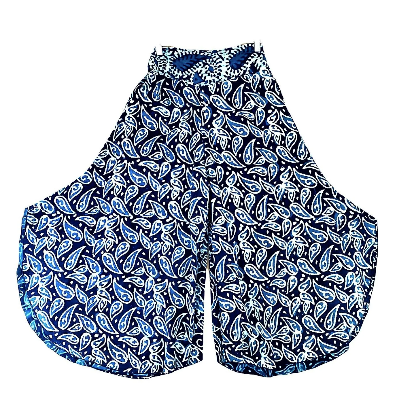 Flowing Wide Leg Pant - 100% Cotton Hand Block Printed