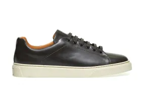 Frau uomo scarpe basse stringate in pelle