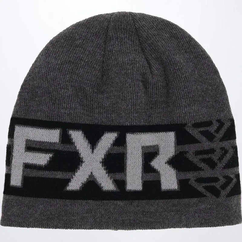 FXR Team Beanie Char Heather/Grey