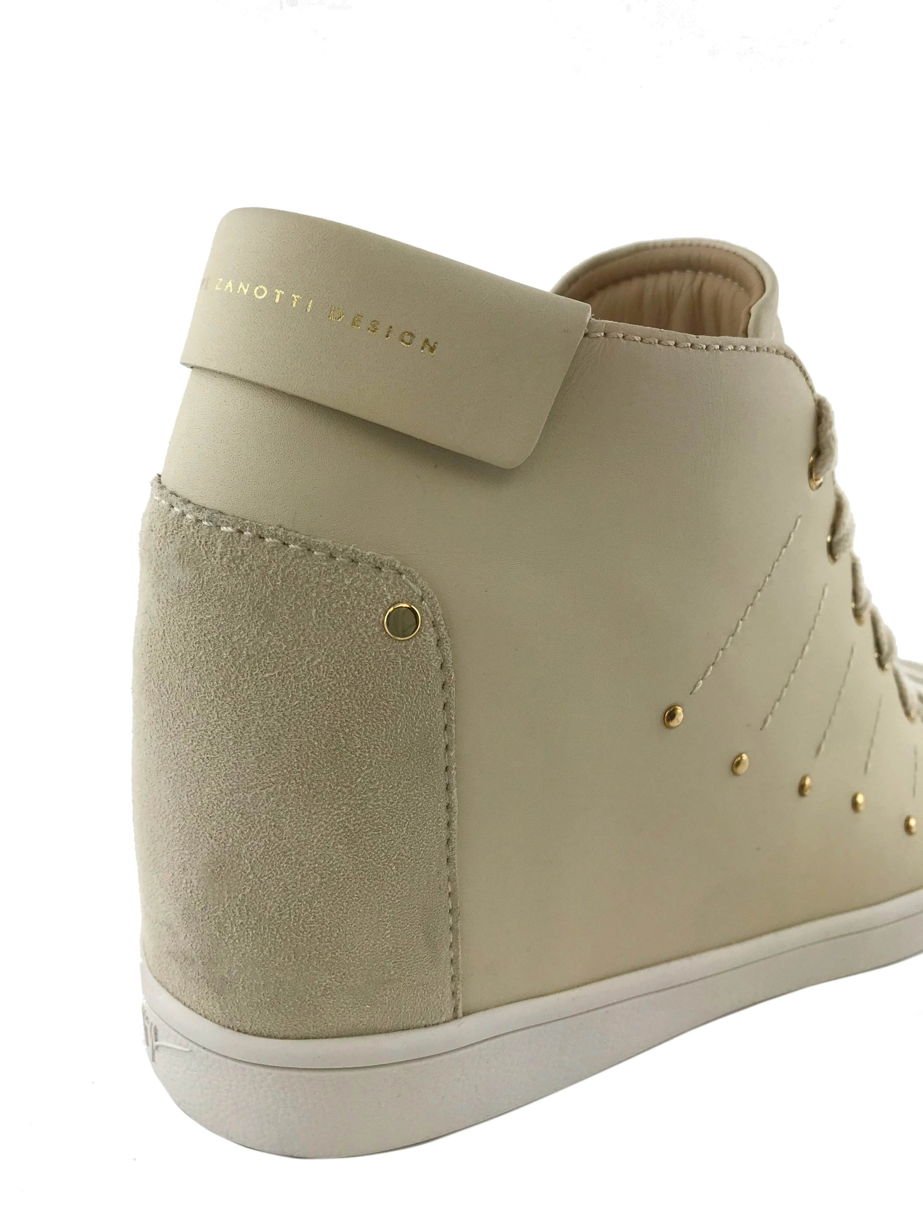 Giuseppe Zanotti Leather High Top Sneaker Size 9