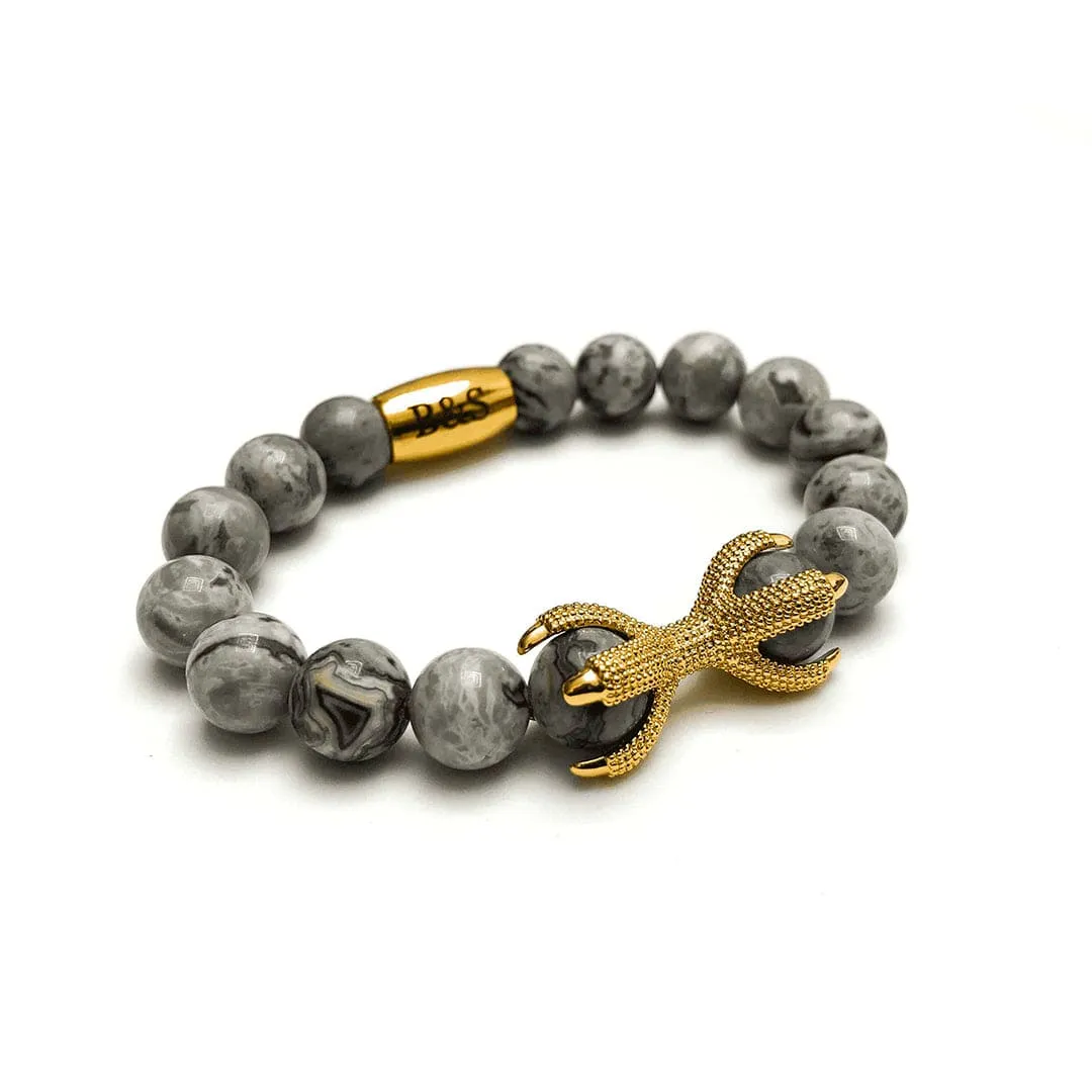 Gold Viking & Grey Stones