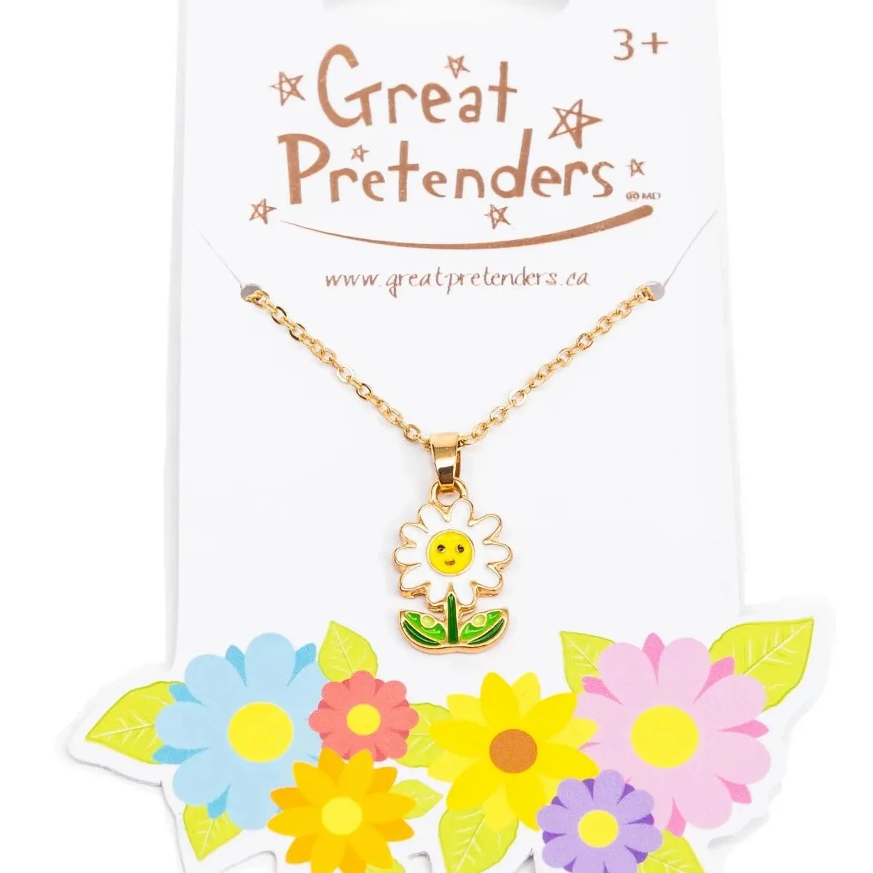 Great Pretenders Spring Flowers Necklace