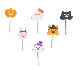 Halloween Faces Food Picks