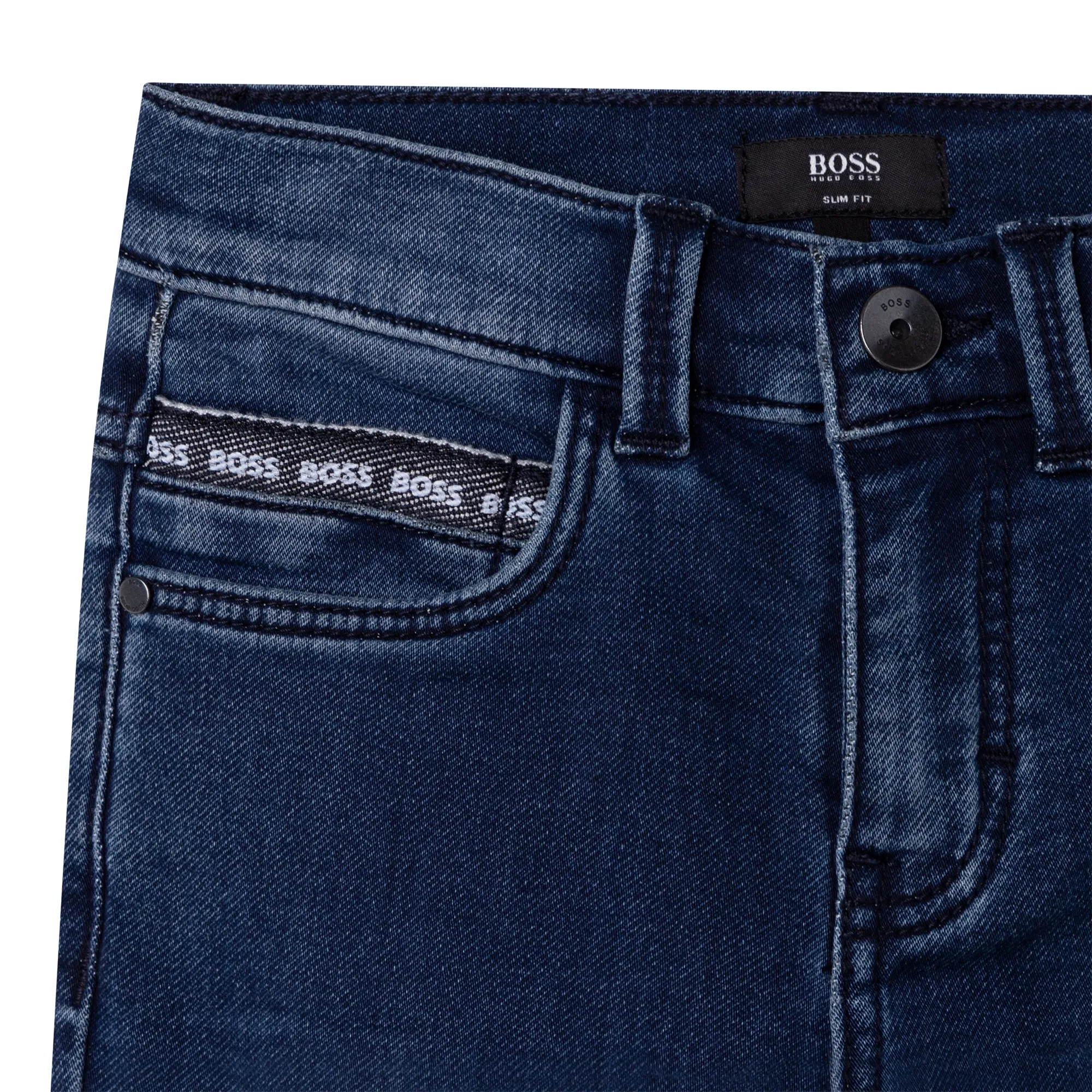 Hugo Boss  Boys Denim Pants_ Stone J24759-Z07