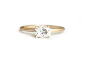 Isara Moissanite Ring