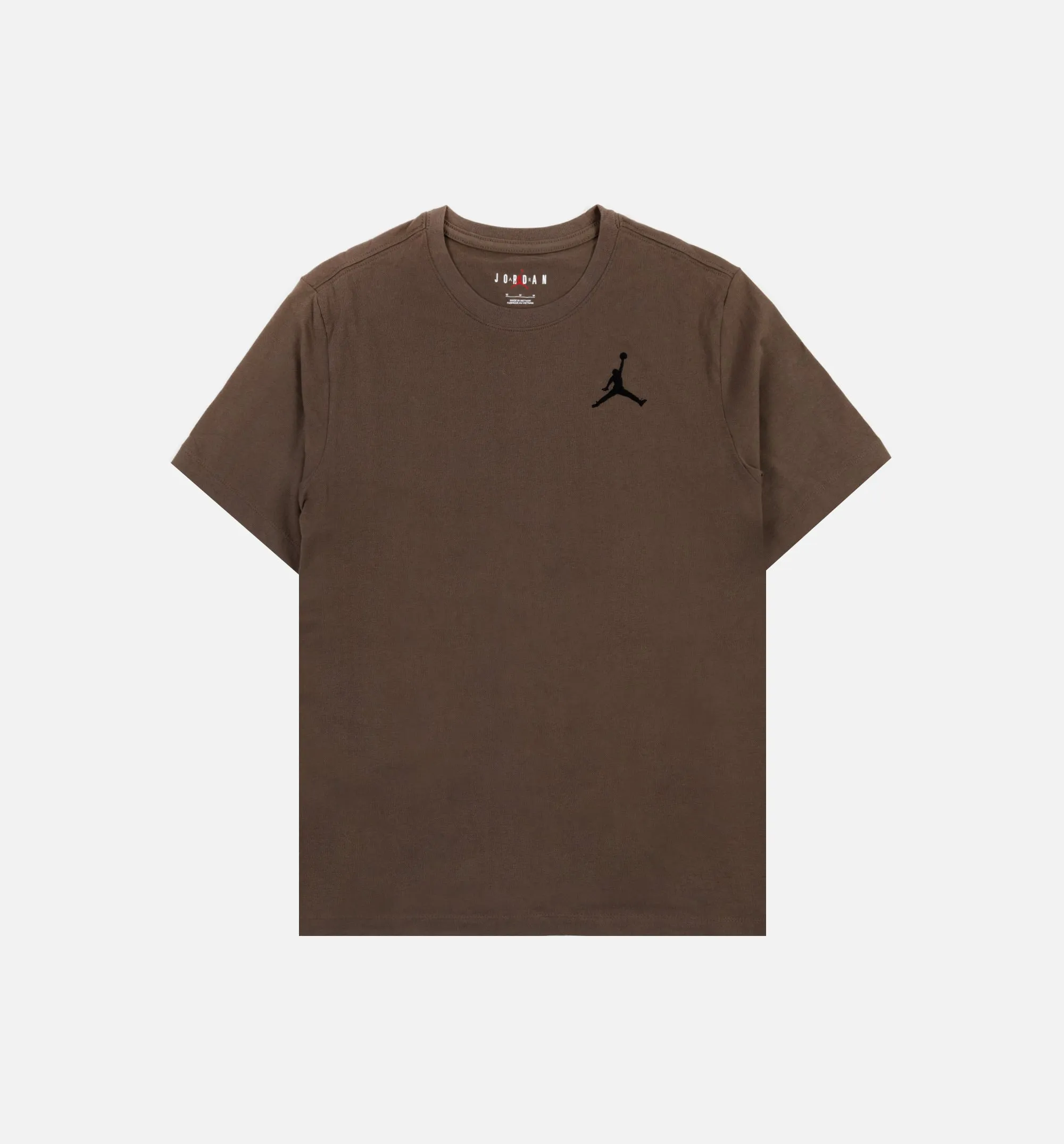 Jumpman Mens Short Sleeve Shirt - Brown