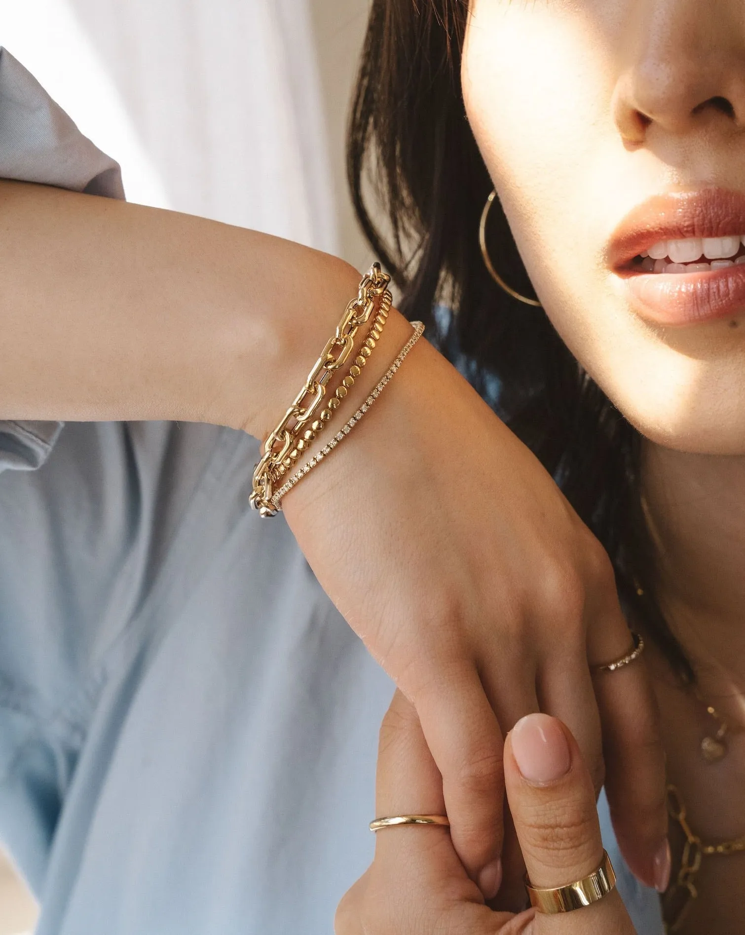 Keane Bracelet - 14k Gold