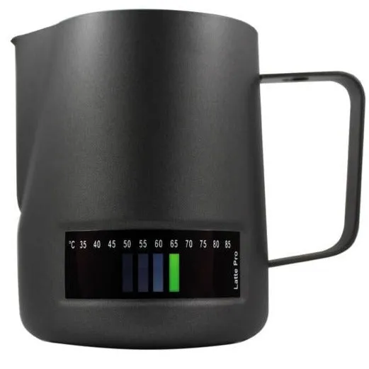 Latte Pro Milk Jug - Matt Black 600ml