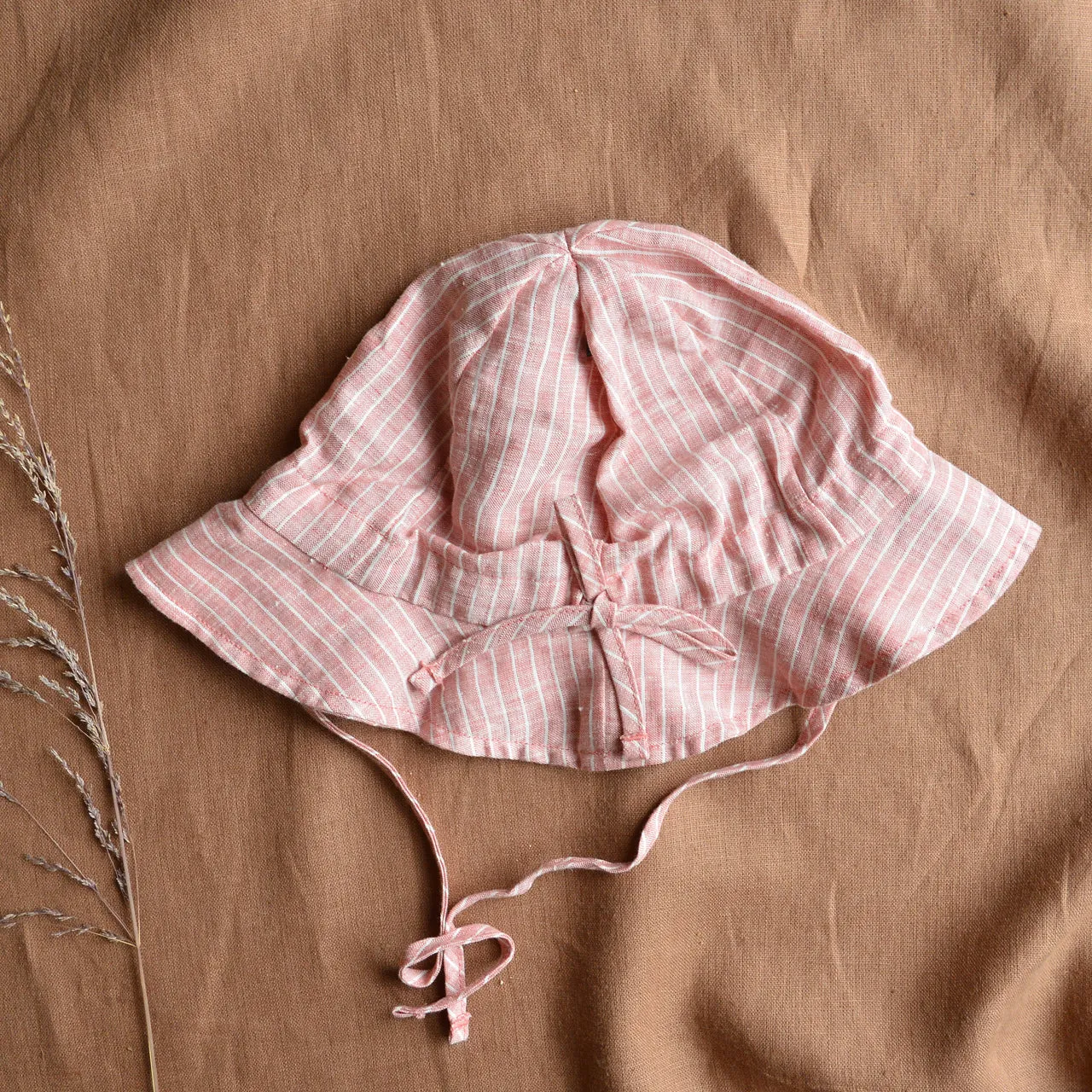 Linen Sun Hat - Stripes (Baby-Kinder)