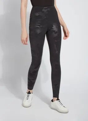 Lysse Matilda Black Foil Camo Print Leggings