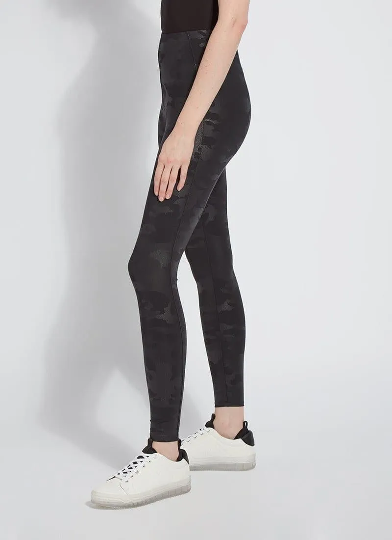 Lysse Matilda Black Foil Camo Print Leggings