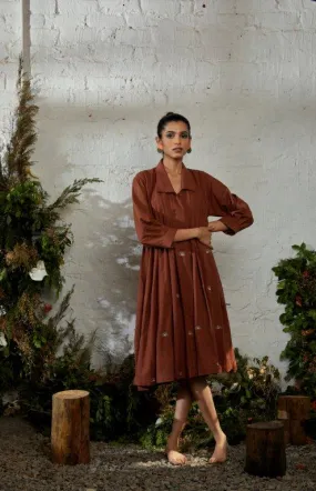 MANGROVE DRESS - CINNAMON