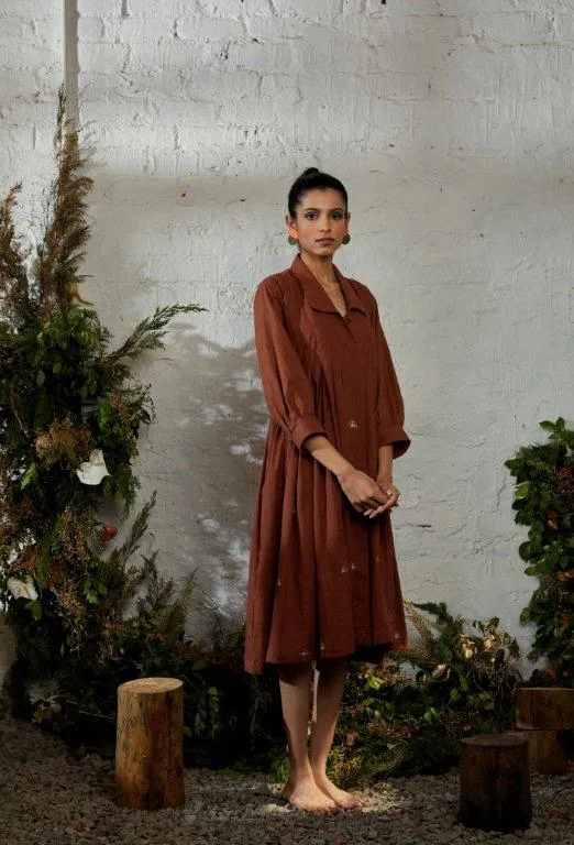 MANGROVE DRESS - CINNAMON