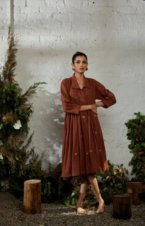 MANGROVE DRESS - CINNAMON