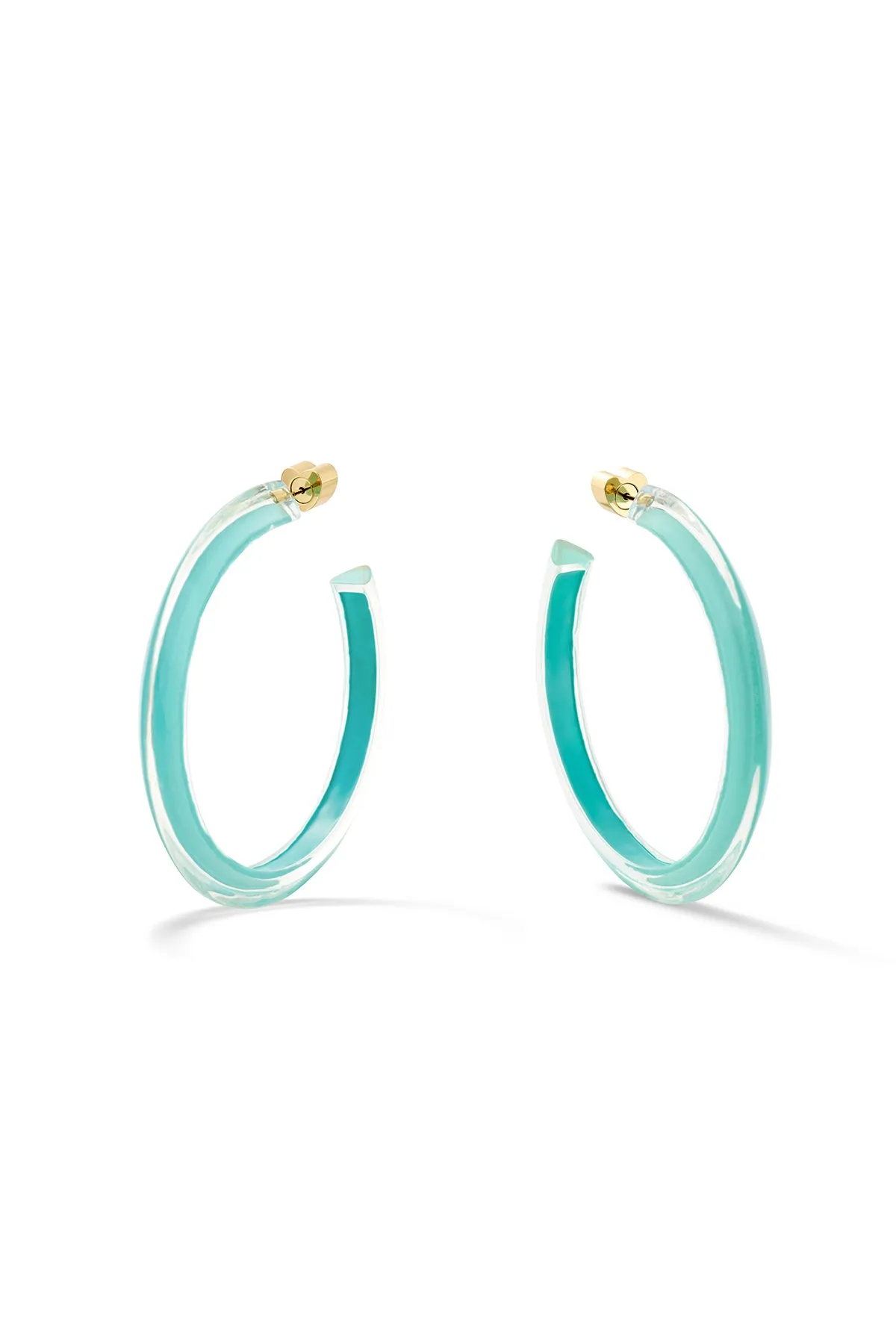 Medium Lucite Jelly Hoop? Earrings