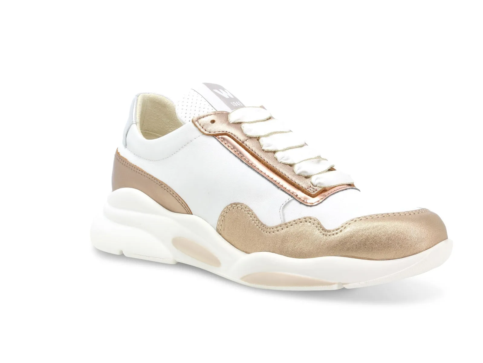 Melluso donna sneakers in pelle aurora