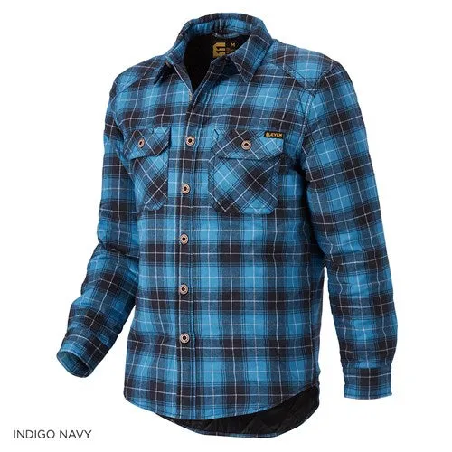 Men's Quilted Flannel Shacket