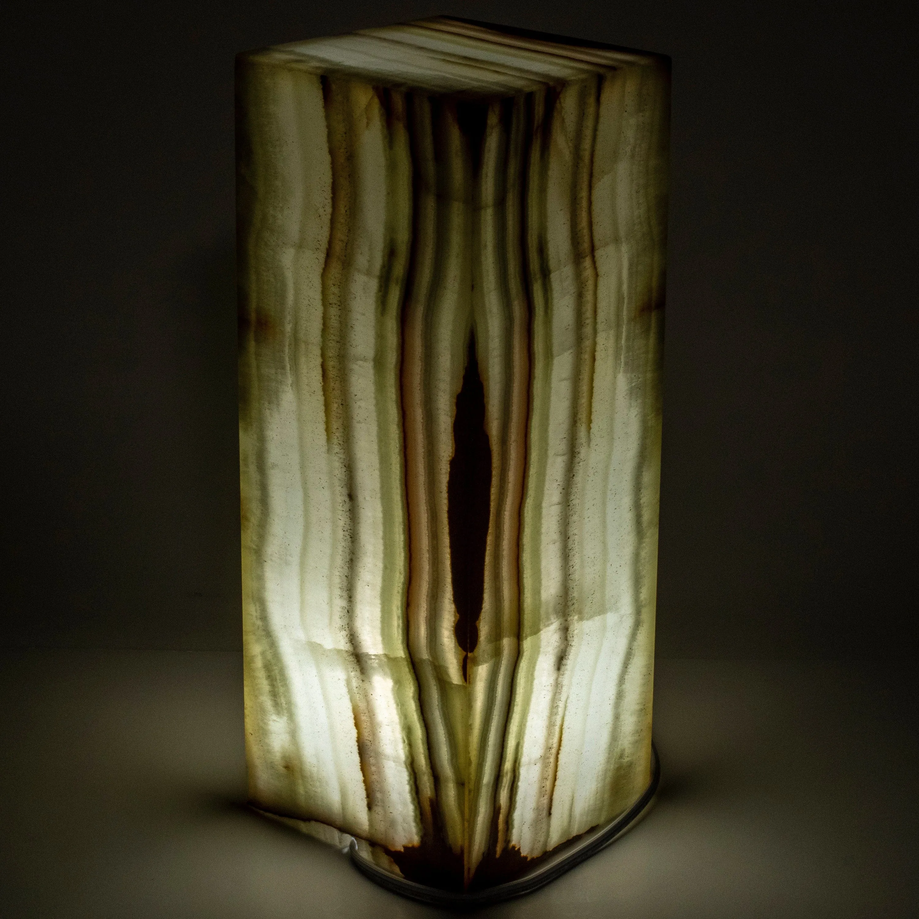 Natural Onyx Lamp Light Tower - 16