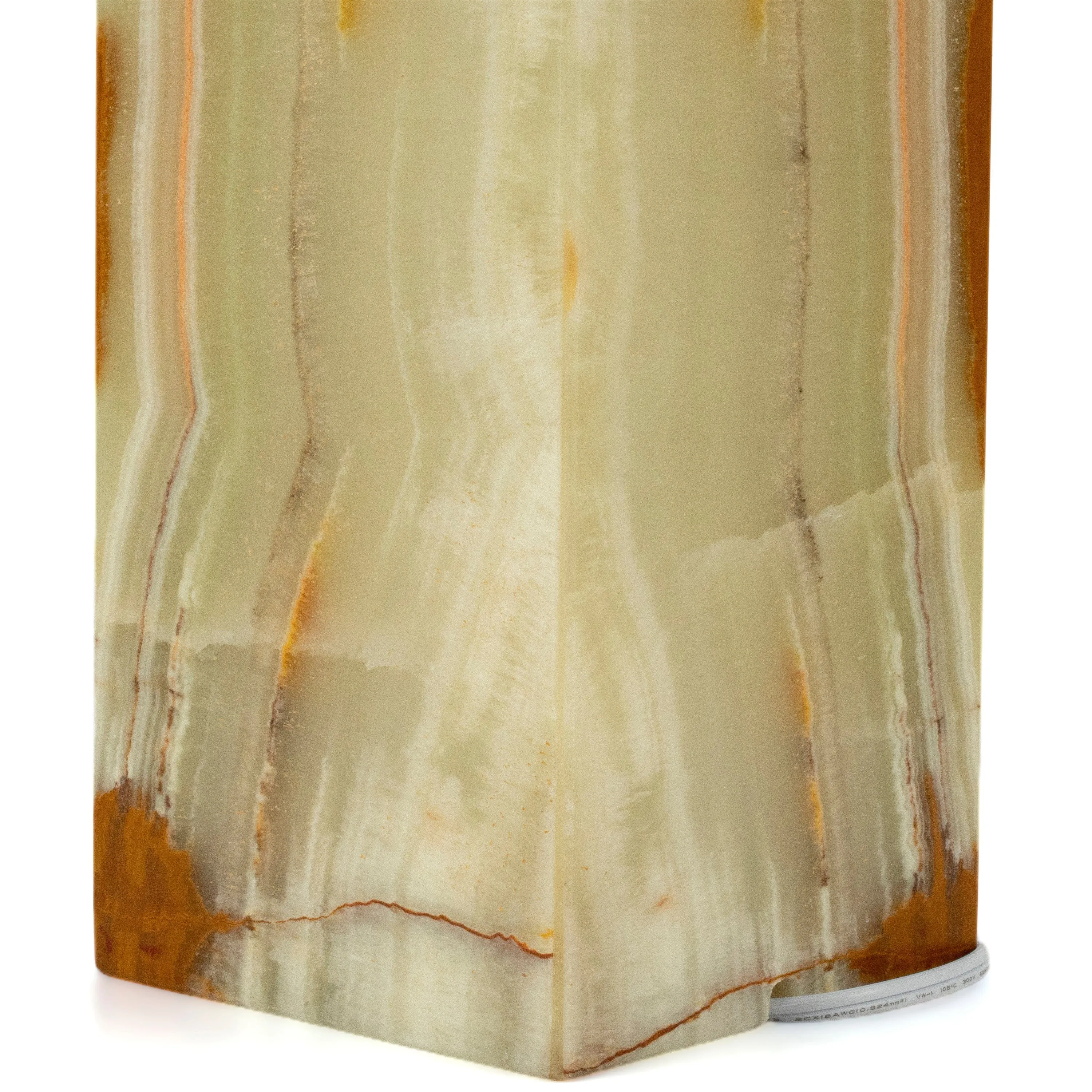 Natural Onyx Lamp Light Tower - 16