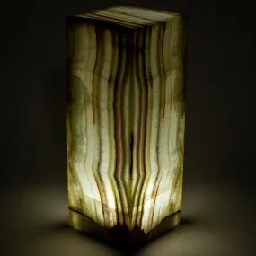 Natural Onyx Lamp Light Tower - 16