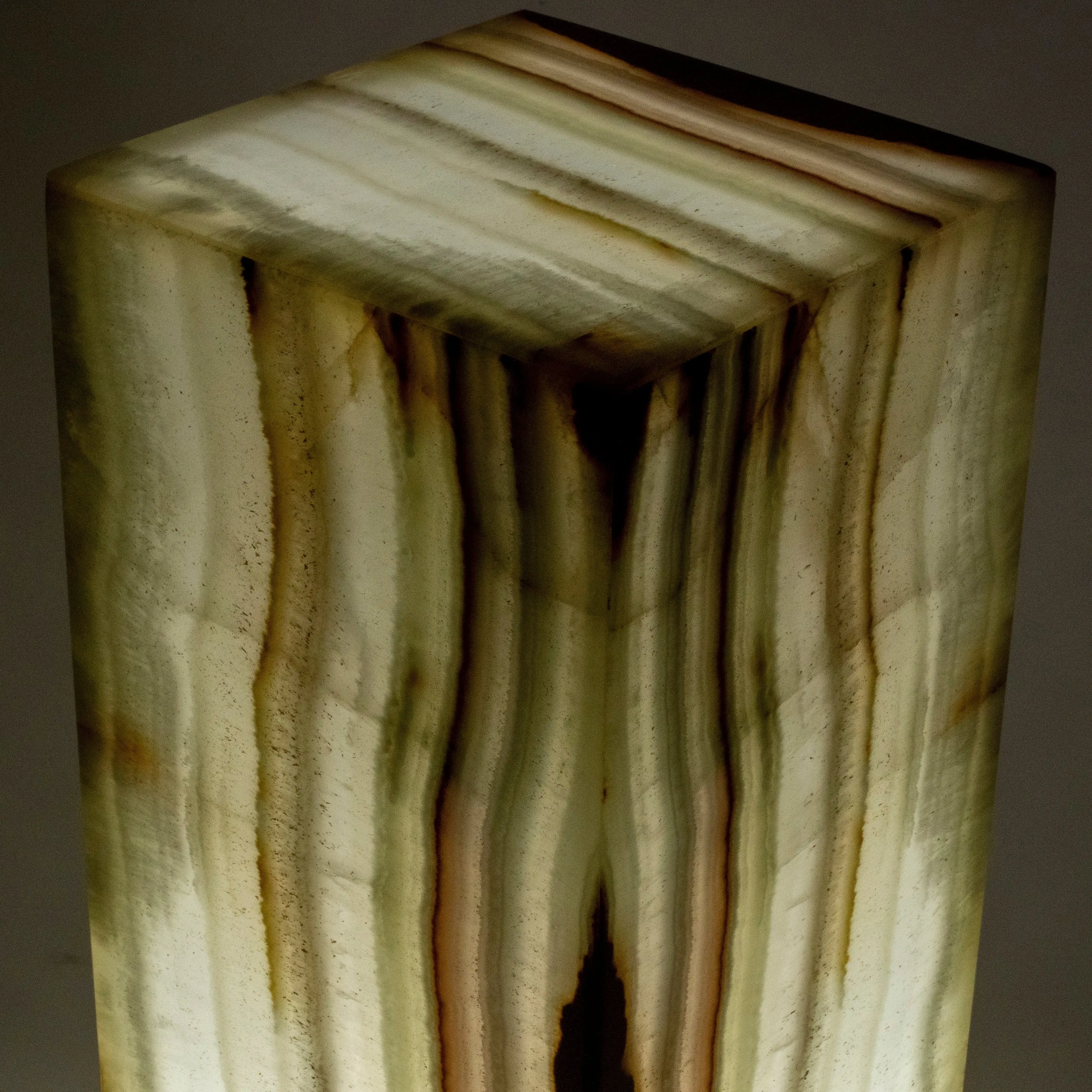 Natural Onyx Lamp Light Tower - 16