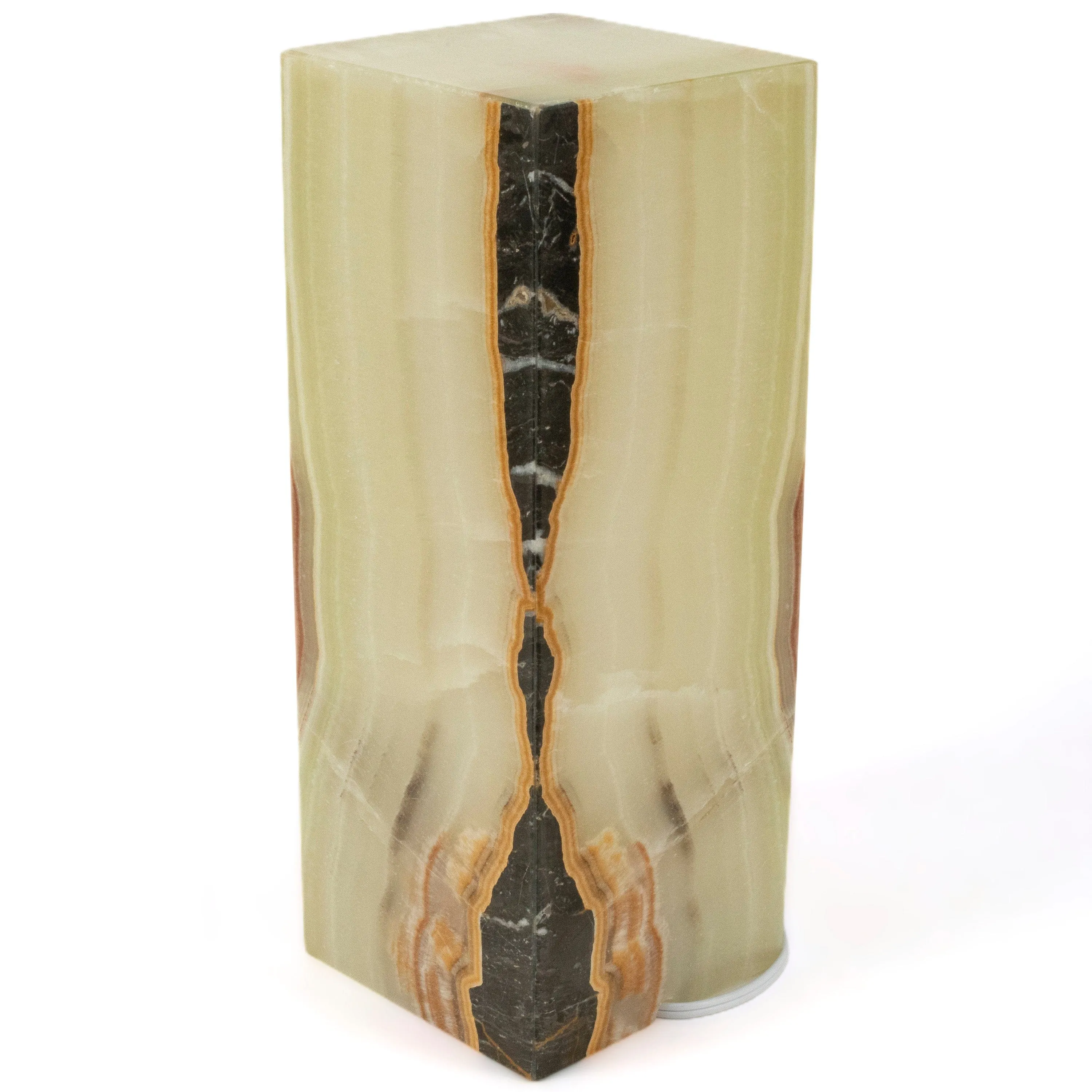 Natural Onyx Lamp Light Tower - 16