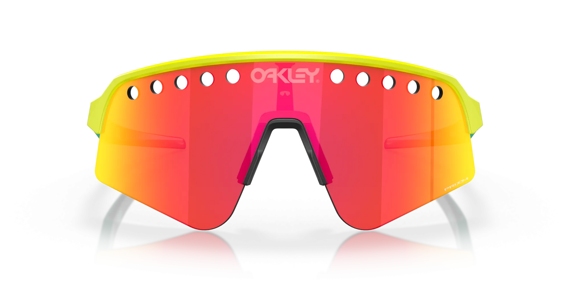 Oakley Sutro Lite Sweep Prizm Ruby Lenses Tennis Ball Yellow Frame