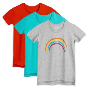 Organic Cotton Kids T-Shirts 3 Pack FINAL SALE