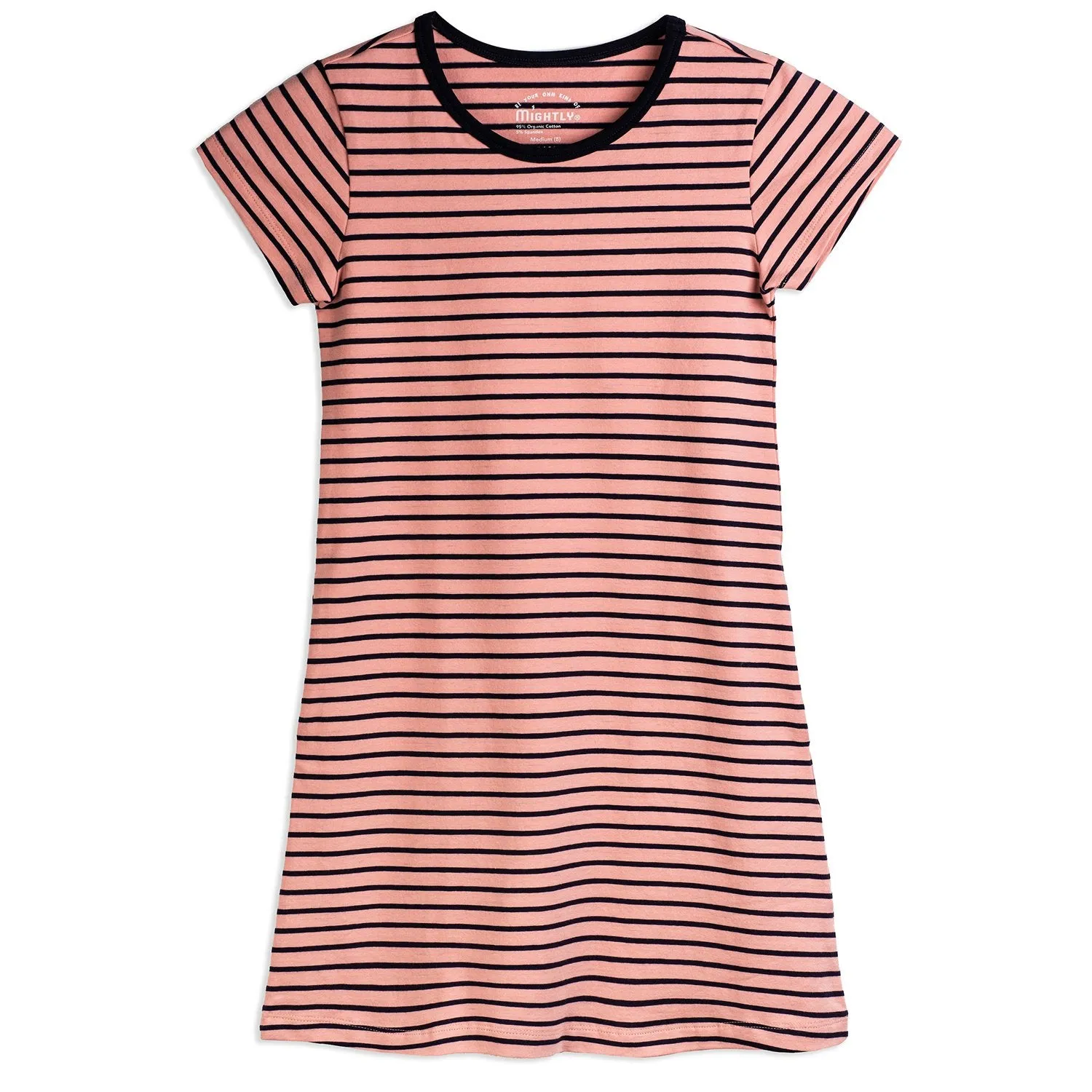 Organic Cotton Short Sleeve T-Shirt Dresses for Kids FINAL SALE