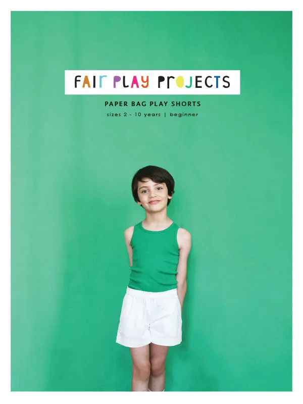 Paper Bag Play Shorts Digital (PDF) Pattern