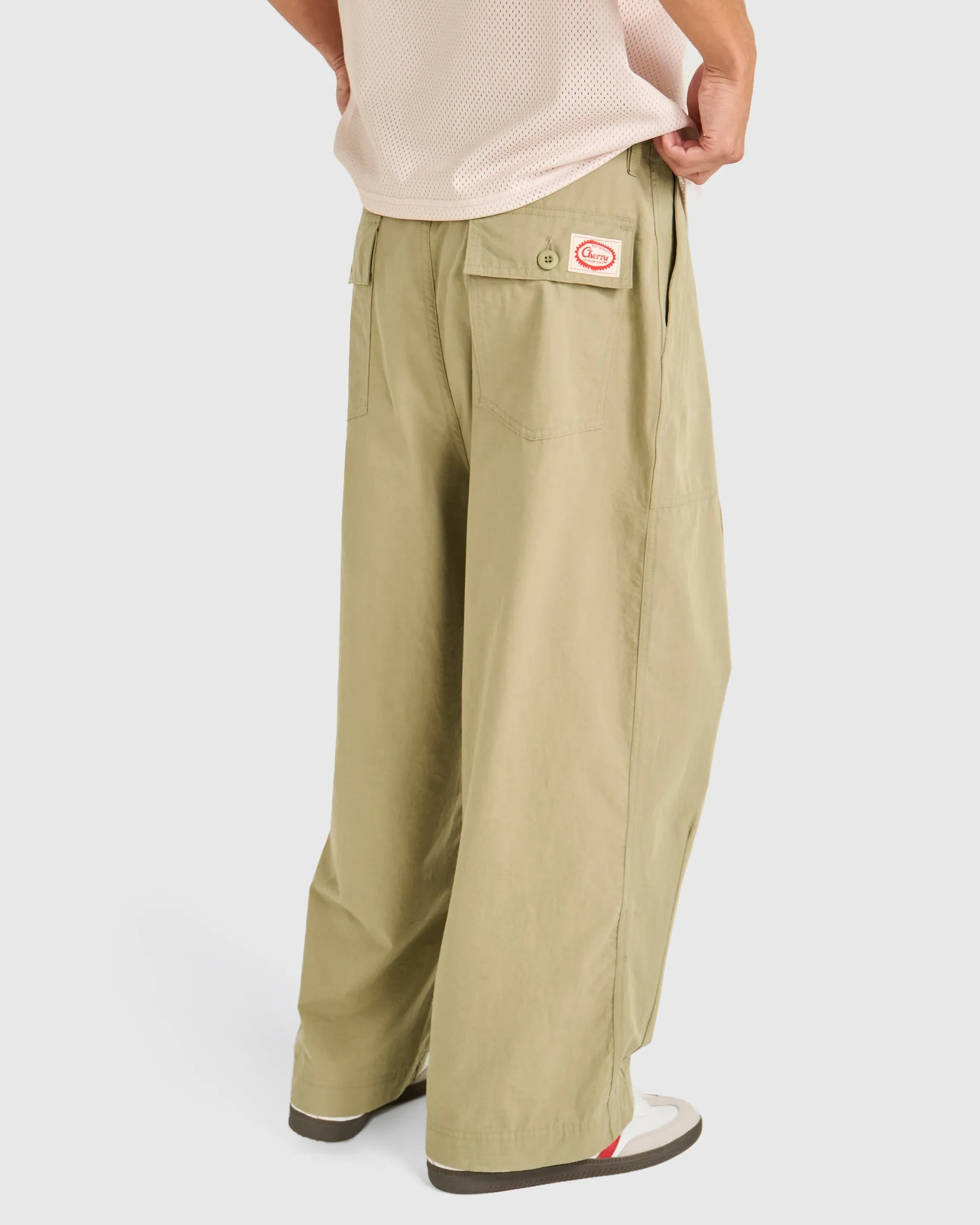 Parachute Cargo Pant (Green)