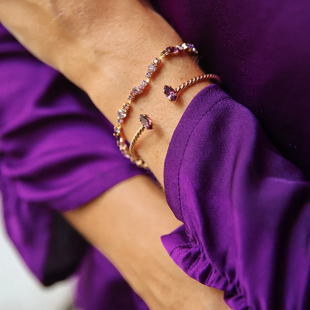 Petite Navette Bracelet / Iris