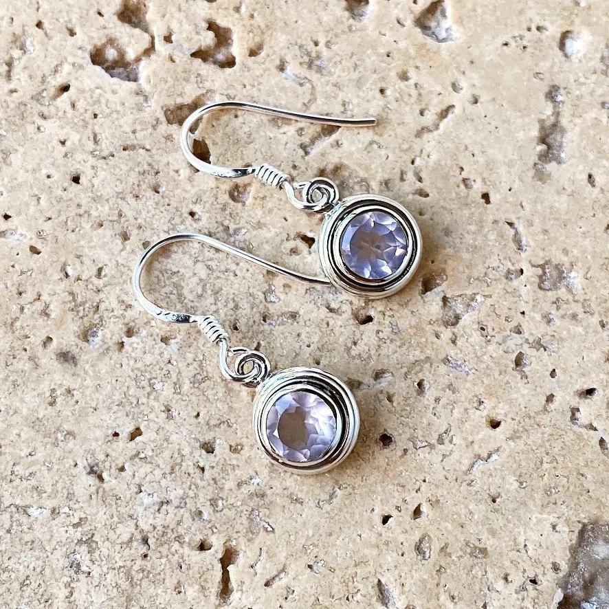 Rose Quartz Earrings - Jyn